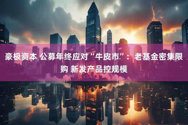 豪极资本 公募年终应对“牛皮市”：老基金密集限购 新发产品控规模
